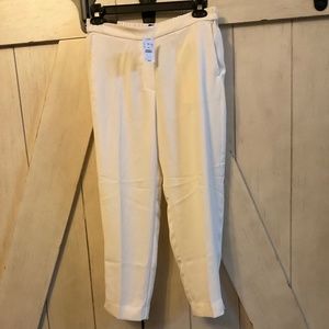 J. Crew Jamie Pant white pant size 10